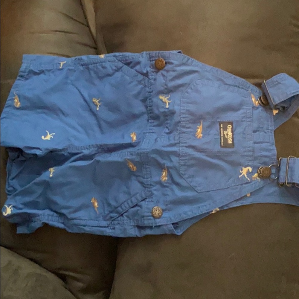 NWOT!!! Dinosaur overalls